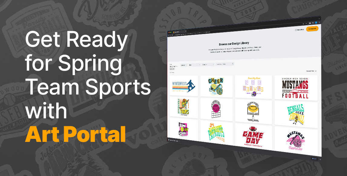 Get Ready for Spring Team Sports with Art Portal