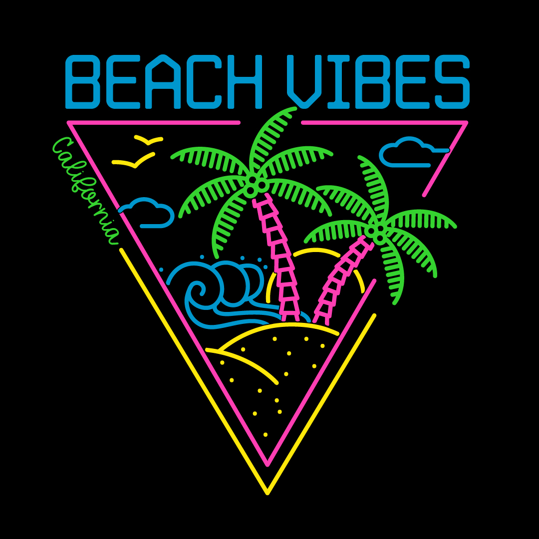 GraphicsFlow design drop beach artwork example