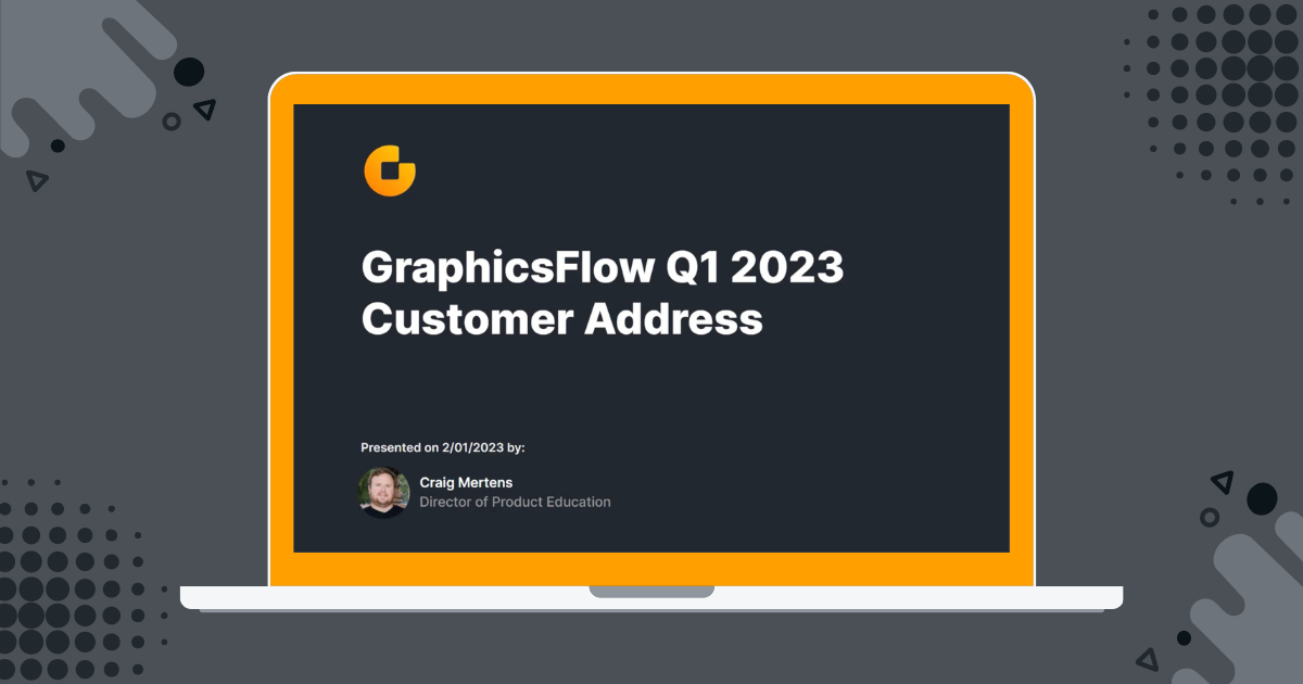 GraphicsFlow Q1 2023 Address: New Features for Customizing Art